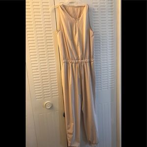 Tan Jump suit